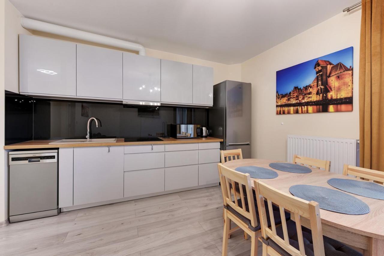Gdansk Centrum - Apartament 3 - Pokojowy Z Duzym Tarasem Exteriör bild