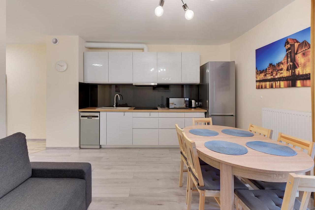Gdansk Centrum - Apartament 3 - Pokojowy Z Duzym Tarasem Exteriör bild