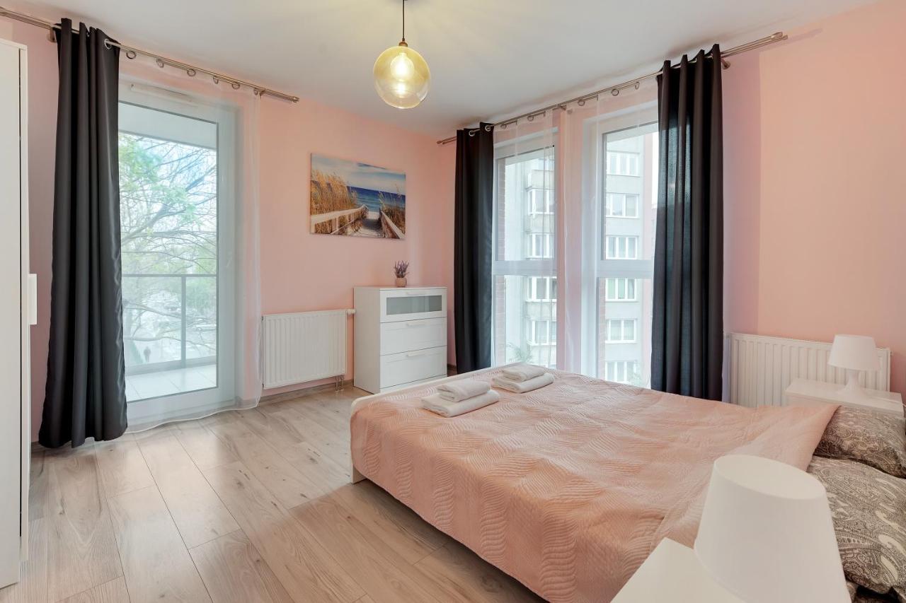 Gdansk Centrum - Apartament 3 - Pokojowy Z Duzym Tarasem Exteriör bild