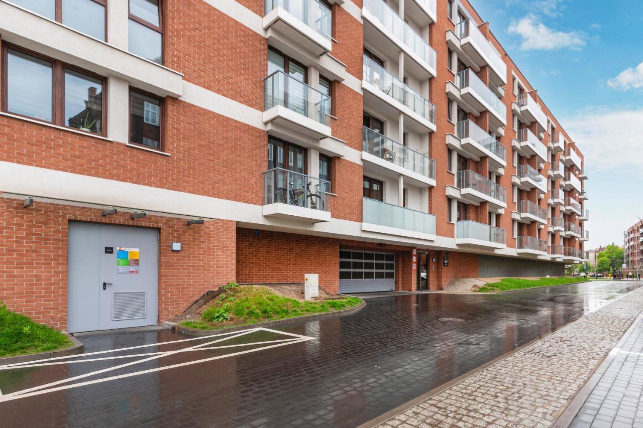 Gdansk Centrum - Apartament 3 - Pokojowy Z Duzym Tarasem Exteriör bild