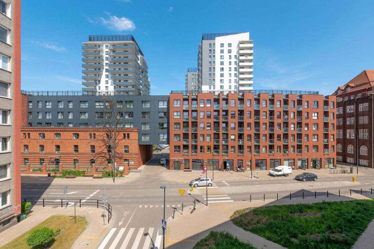 Gdansk Centrum - Apartament 3 - Pokojowy Z Duzym Tarasem Exteriör bild